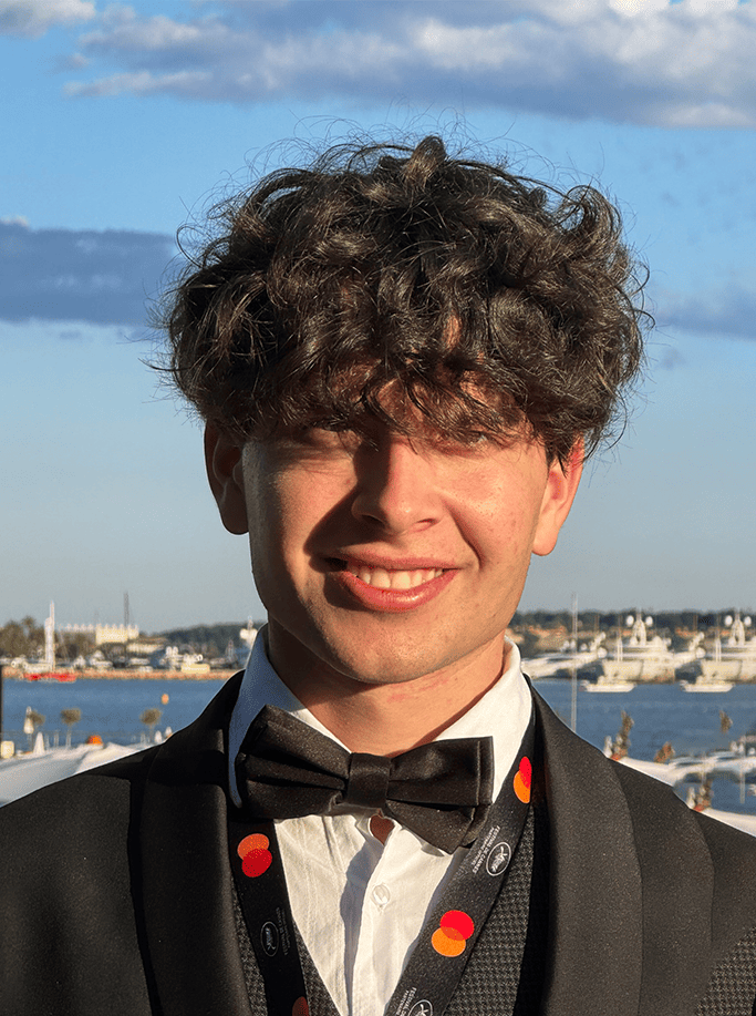 Tobias Demetz at Cannes Film Festival